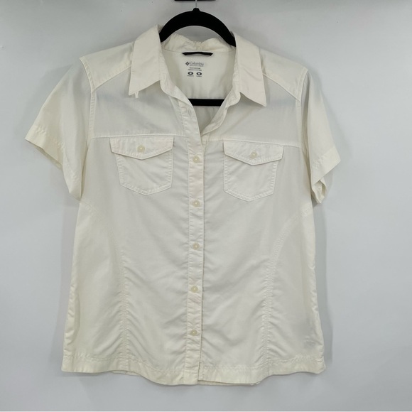 Columbia Tops - Women's Columbia White Button Shirt